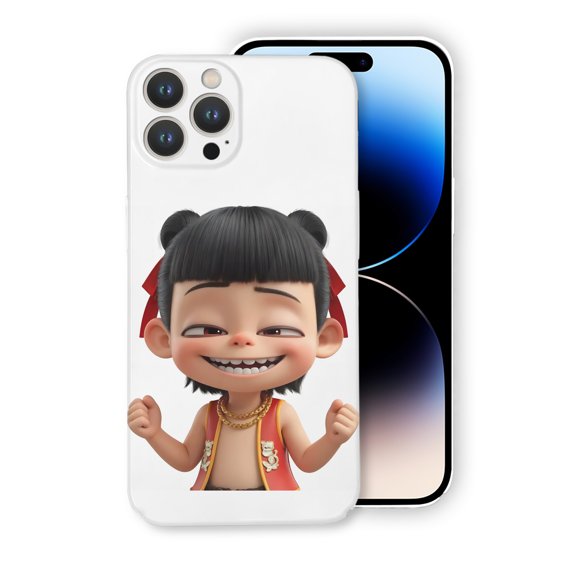 （画像用） Ne Zha 2 ナタ 魔童の大暴れ 【iPhone 14シリーズ対応】ハードケース